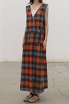 BASERANGE 25 Autumn/Winter GARLIN Dress Portugal BAS-DRGA-OC-AU25-FRAME PLAID